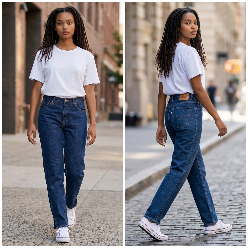 Vintage 90s Levi's 664 Jeans USA Made High Rise Mom Tapered Denim 30x28 12 M